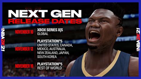 Nba 2k21 Dévoile Ses Dates De Sortie Sur Les Consoles Next Gen