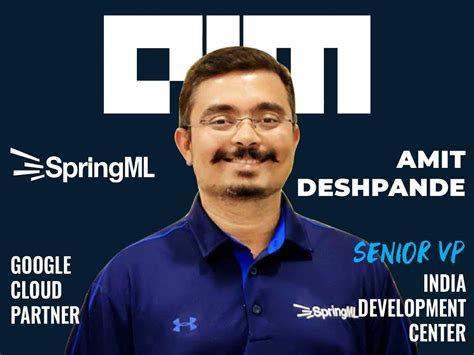 Interview With Amit Deshpande Springml Vp India Development Center