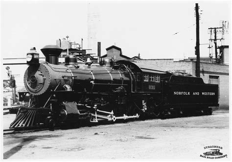 Engine 475 Is Seen Here Outside The Norfolk And Western Roanoke Shops