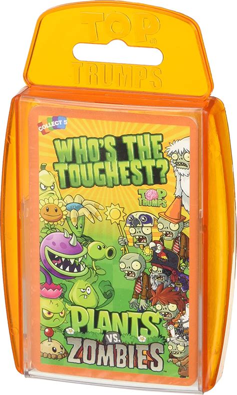 Plants Vs Zombies Top Trumps Card Game Uk Toys And Games