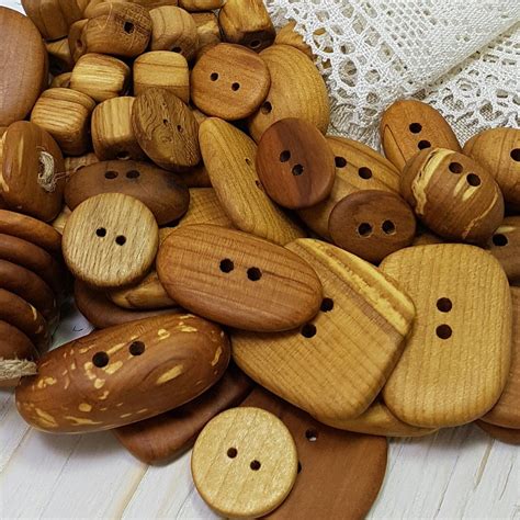 Wooden Buttons Wooden Crafts Button Crafts Sewing A Button