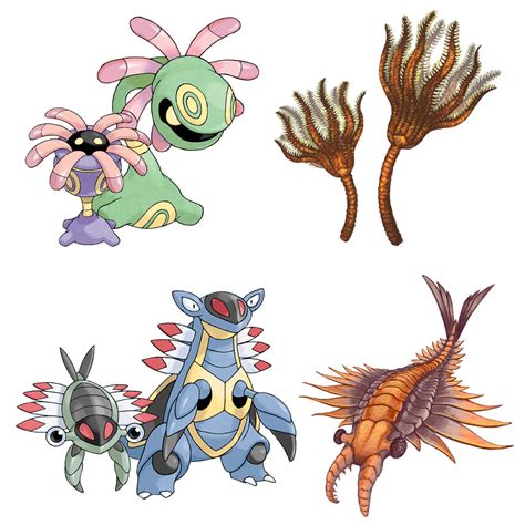 Eartharchivesfossil Pokemon And Their Extinct Inspirationssee The Real