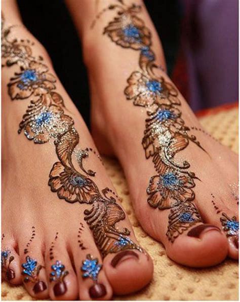 15 Stylish Foot Mehndi Designs For Your Pretty Feet Style At Life