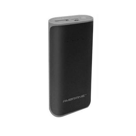 Long Life Easy To Use And Carry And Brand New 5200 Mah Black P 501