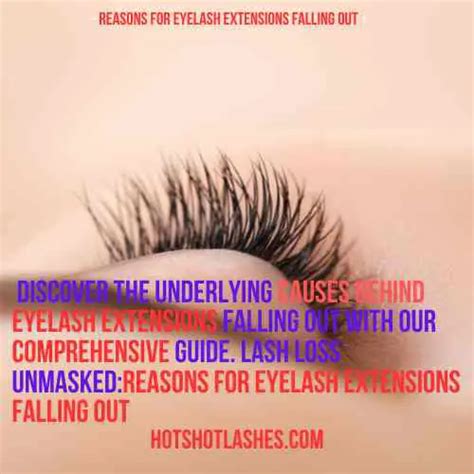 8 Ways Lash Loss Unmasked Reasons For Eyelash Extensions Falling Out