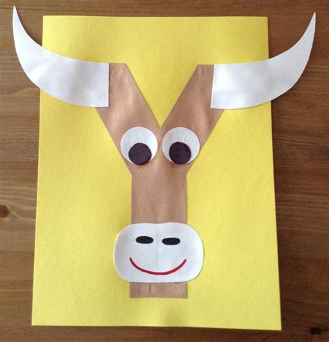 Letter y crafts  Preschool and Kindergarten