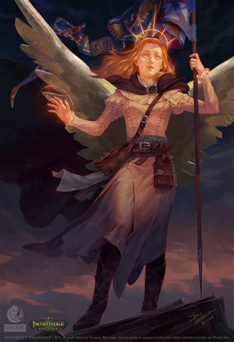 I Did A Very Quick Edit Of The Base Female Aasimar Art For My Angel