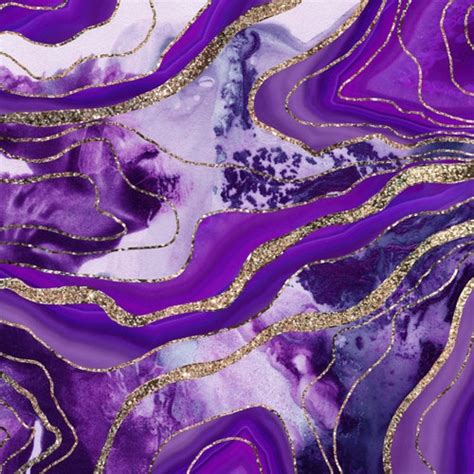 Purple Marble Background Etsy