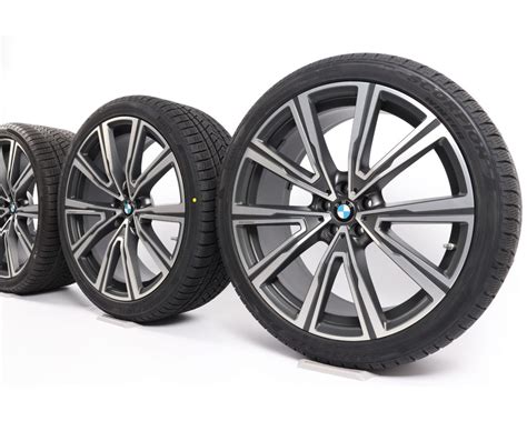 Trekt u 's winters naar de bergen? BMW Velgen met Winterbanden X5 G05 X6 G06 22 Inch Styling ...