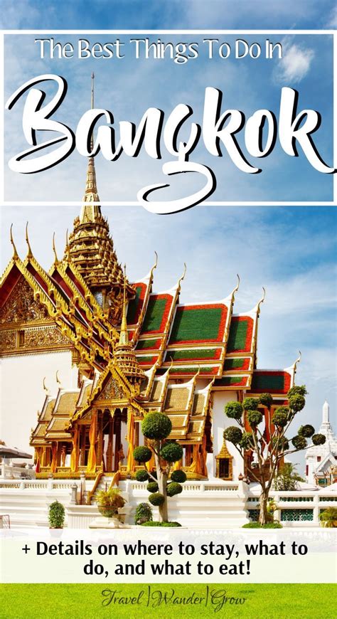Bangkok Is A Tourists Dream As There Is So Much That You Can Do Here