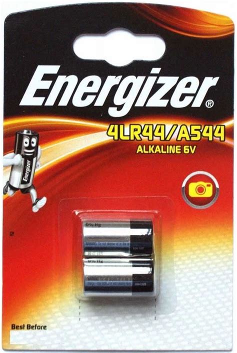 Energizer 2 Pack A544 476a 4lr44 28a L1325 Px28a 6v Battery