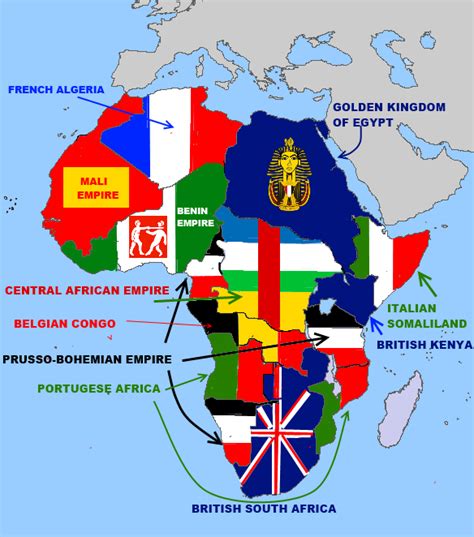My Alternate Map Africa By Bartokassualtdude94 On Deviantart