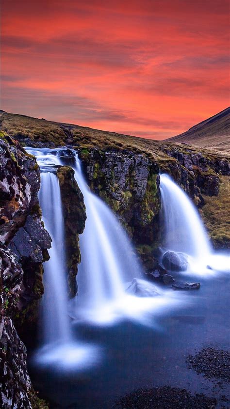 Kirkjufell Waterfall Iceland 5k Wallpapers Hd Wallpapers Id 29353