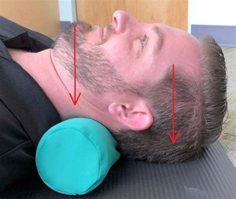 Neck Stability Exercises Supine Neck Retraction With Assisted Flexion