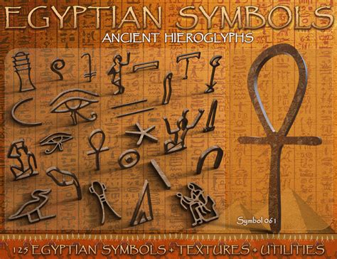 Egyptian Hieroglyphics Symbols D Model Egyptian Hieroglyphics My XXX