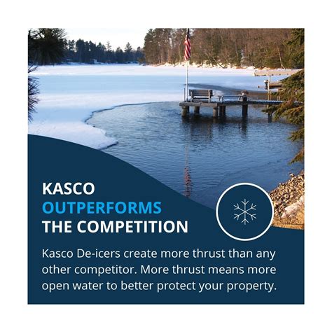 Kasco Marine Deicer 1 Hp Lake And Pond De Icer 120v Wuniversal Dock