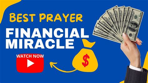 Money Miracle Prayer Miracle Prayer That Works Immediately