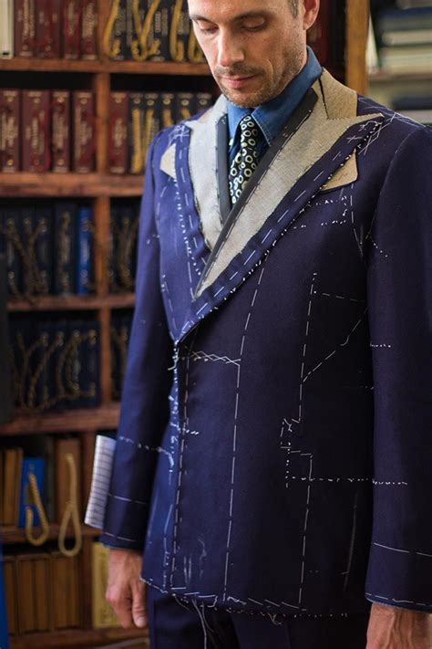 The Basted Fitting A Hallmark Of Buying A Bespoke Suit Bespoke Suit