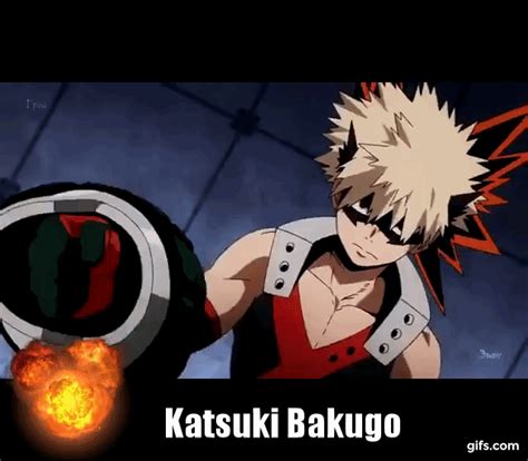Boku No Hero Academia Katsuki Bakugo Animated 