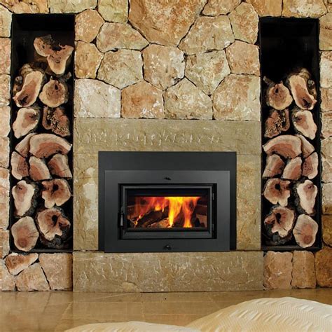 The lopi answer wood insert is a terrific way to heat a smaller home or room and still enjoy the beautiful and relaxing sights and sounds of natural wood. Lopi Flush Wood Large Hybrid-Fyre - Masterguard