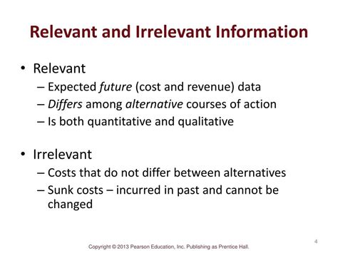 Ppt Relevant Costs For Short Term Decisions Powerpoint Presentation