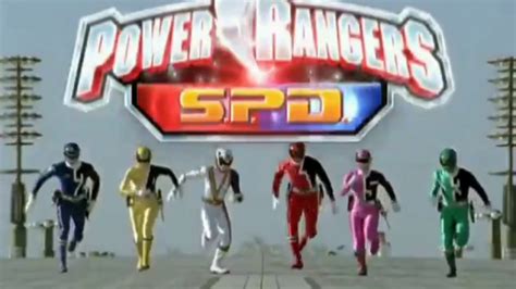 Power Rangers S P D Intro YouTube