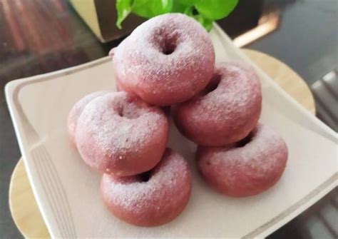 Membuat donat empuk, membuat donat sederhana, membuat donat tanpa. Resep Donat Ubi Ungu (1x profing, tanpa telur) oleh E.Y.Ika.M - Cookpad