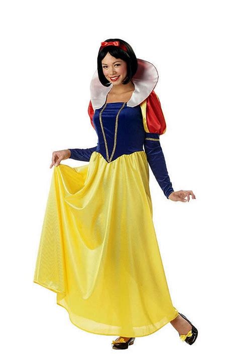 Disney Princess Classic Snow White Women S Halloween Fancy Dress Costume For Adult L