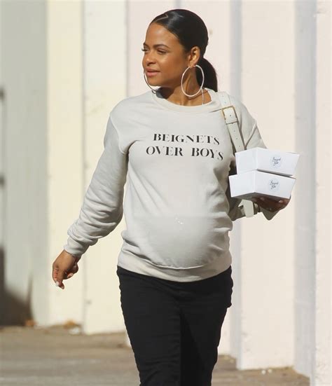Pregnant Christina Milian Out In Hollywood 01122020 Hawtcelebs