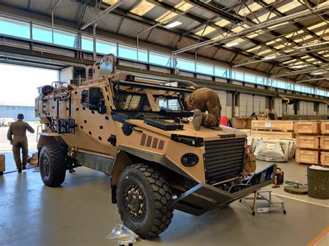 British Army Upgrades Its Foxhound Armoured Vehicles