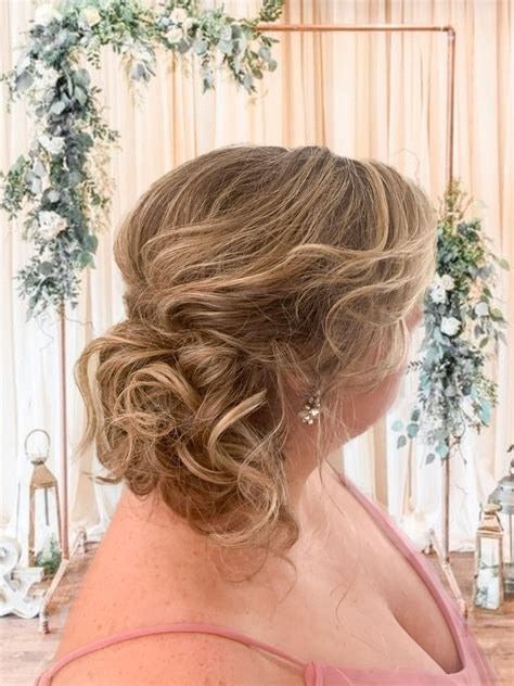 Textured Side Swept Updo Side Swept Updo Hair Styles Wedding Hairstyles