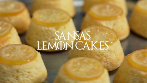 Game Of Thrones Watch Party Recipes Sansas Lemon Cakes Youtube