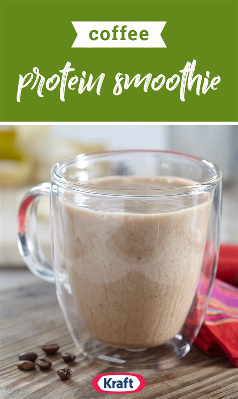 How To Make A Coffee Smoothie With Protein Powder Coffee Smoothie In