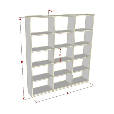 Meuble bibliothèque sur mesures en merisier massif, bibliothèque par éléments en bois massif de style directoire, 4 tirettes en bois sur chaque élémént. Bibliothèque sur mesure