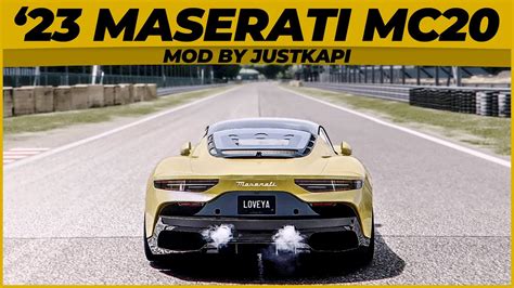 Maserati MC20 2023 Assetto Corsa YouTube