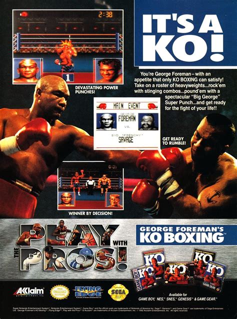 George Foremans Ko Boxing Details Launchbox Games Database