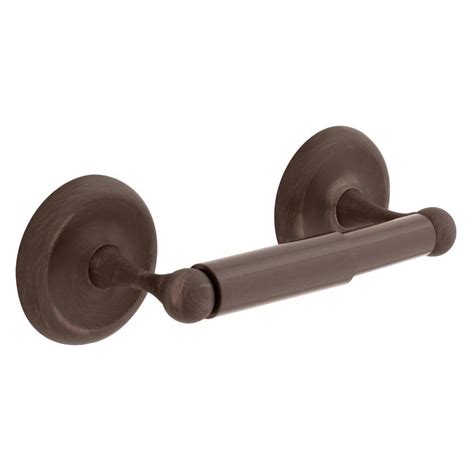 Home basics decorative toilet tissue holder. Gatco Recessed Toilet Paper Holder in Bronze-784 - The ...