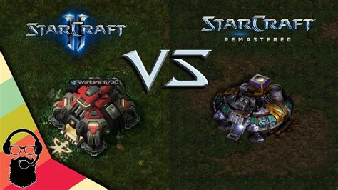 Starcraft Remastered Vs Starcraft 2 Youtube