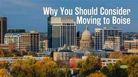 Why You Should Consider Moving To Boise Youtube