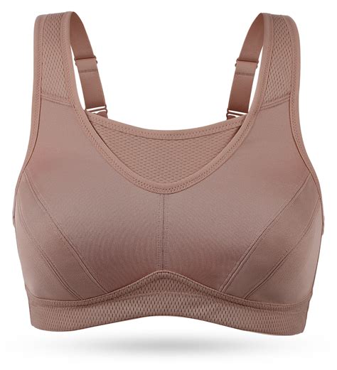 Wingslove Womens High Support Sports Bra Plus Size High Impact