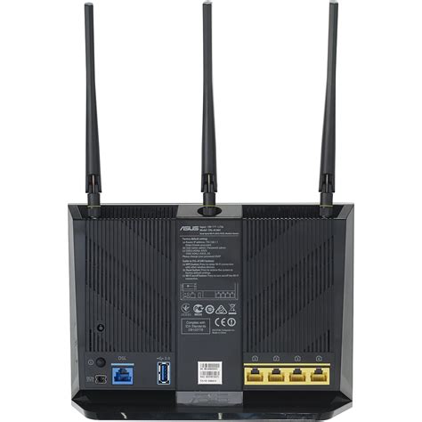 Asus Dsl Ac U Ac Dual Band Adsl Vdsl Gigabit Wifi Modem Router
