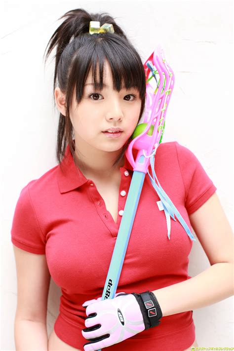 Ai Shinozaki Photo Ai Shinozaki Play Polo In Red Shirt Part Asianbeauties