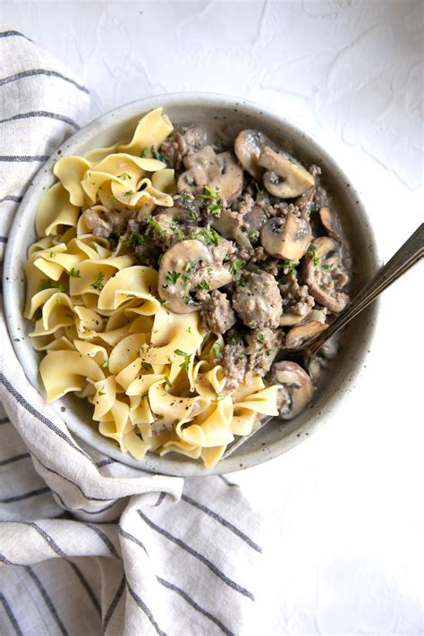 An instant family favorite, learn how to make the absolute best ground beef stroganoff ready in under 30 minutes. Hamburger Stroganoff Recipe (Ground Beef Stroganoff) - The ...