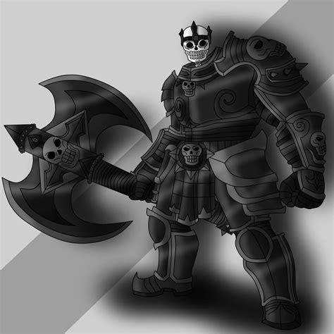 Terminus Skeleton Knight Skin Concept Rpaladins
