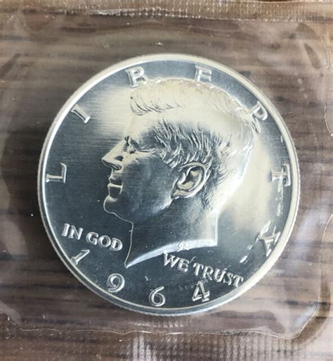 1964 D Kennedy Jfk Half Dollar 90 Silver 50 Cent Usa Coin Denver Mint