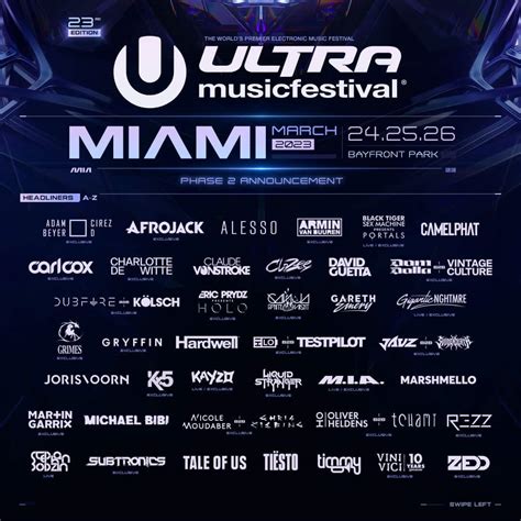 Ultra Miami Drops 100 New Acts For Upcoming 2023 Edition