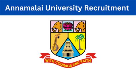 Annamalai University Project Fellow Technical Assistant Job Vacancy