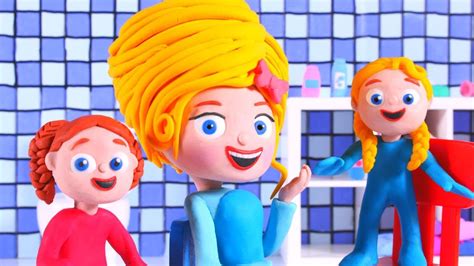 Different cartoon hairstyles royalty free vector image Mommy New Hair Style Cartoons For Kids - YouTube
