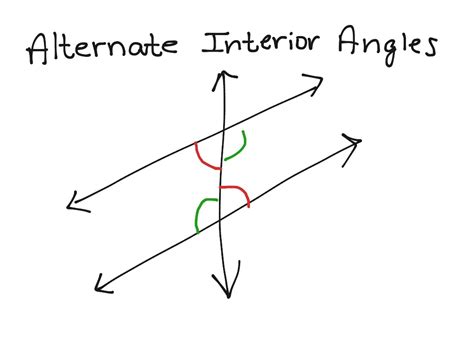 Definition Of Alternate Interior Angles