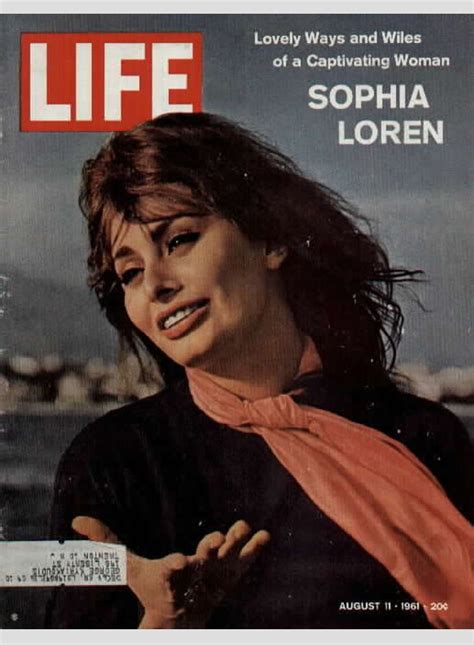So Many Sophias Sophia Loren In Covers Life 1952 Life Magazine